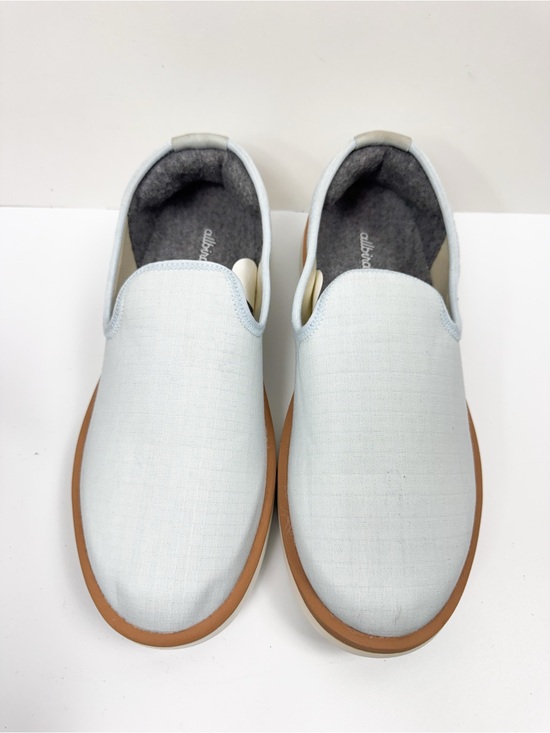 Allbirds Womens Wool Lounger Woven Blue Hush Natural White Sole Men Size 9 main image 4